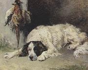 John emms An English Setter at the end of the Day (mk37) China oil painting reproduction